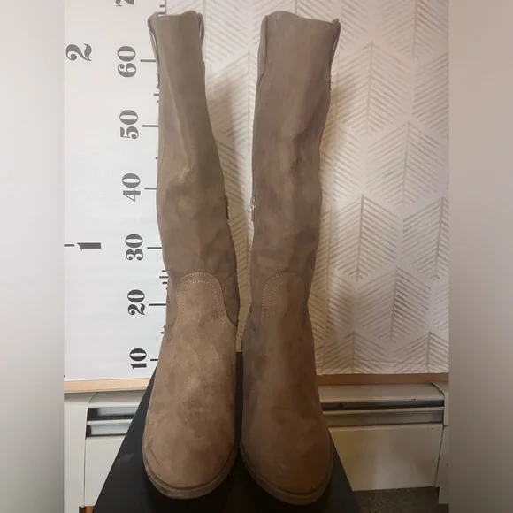 Altered state high cowboy boots, brown knee-high size 10 - Picture 3 of 10
